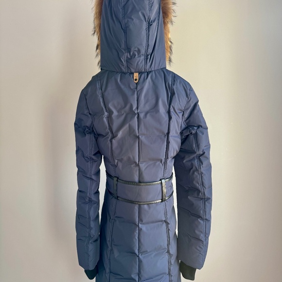 Mackage KAY mid length classic down coat with fur - Picture 1 of 4